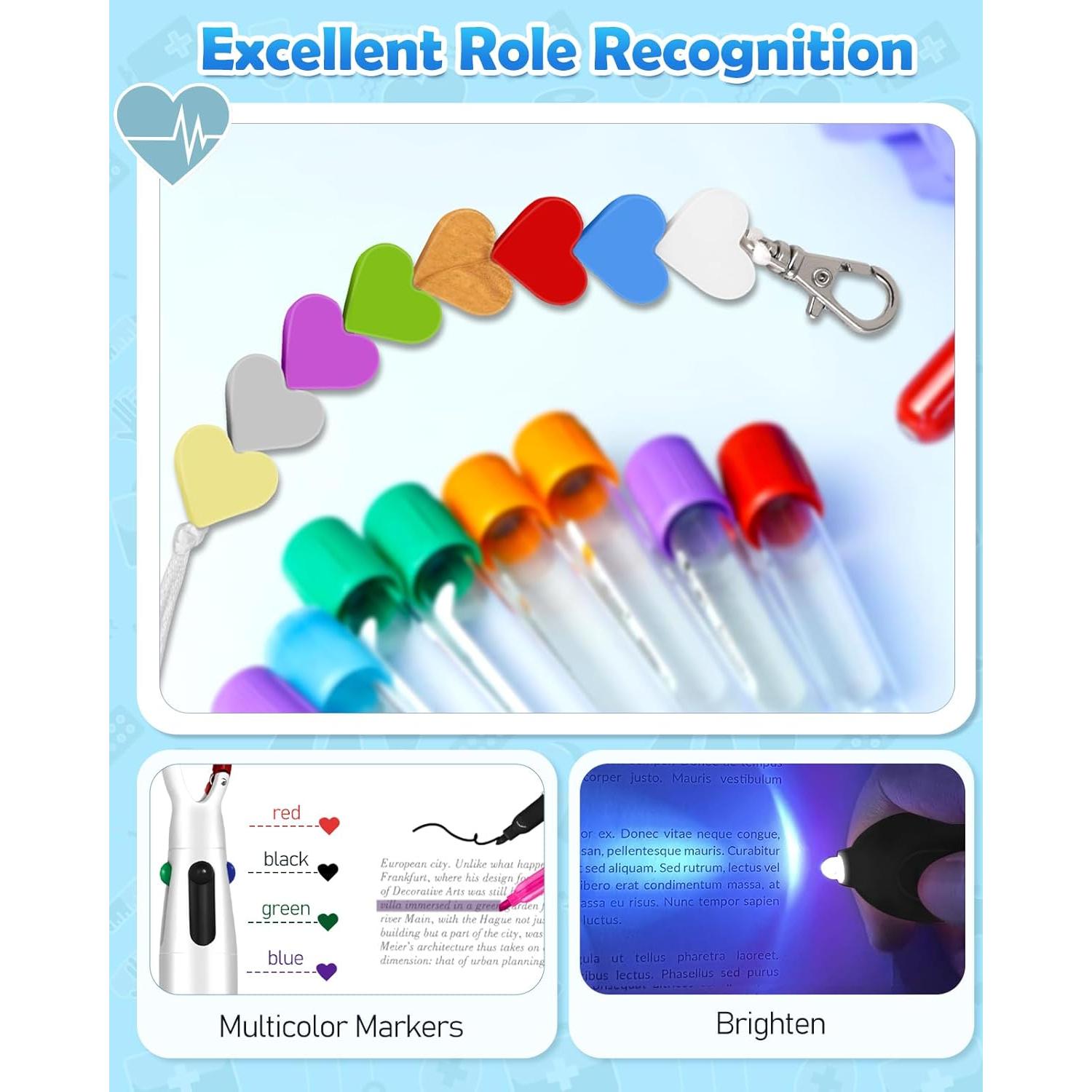 Conjunto de Bolígrafos para Enfermeras Plifal - 4 Piezas