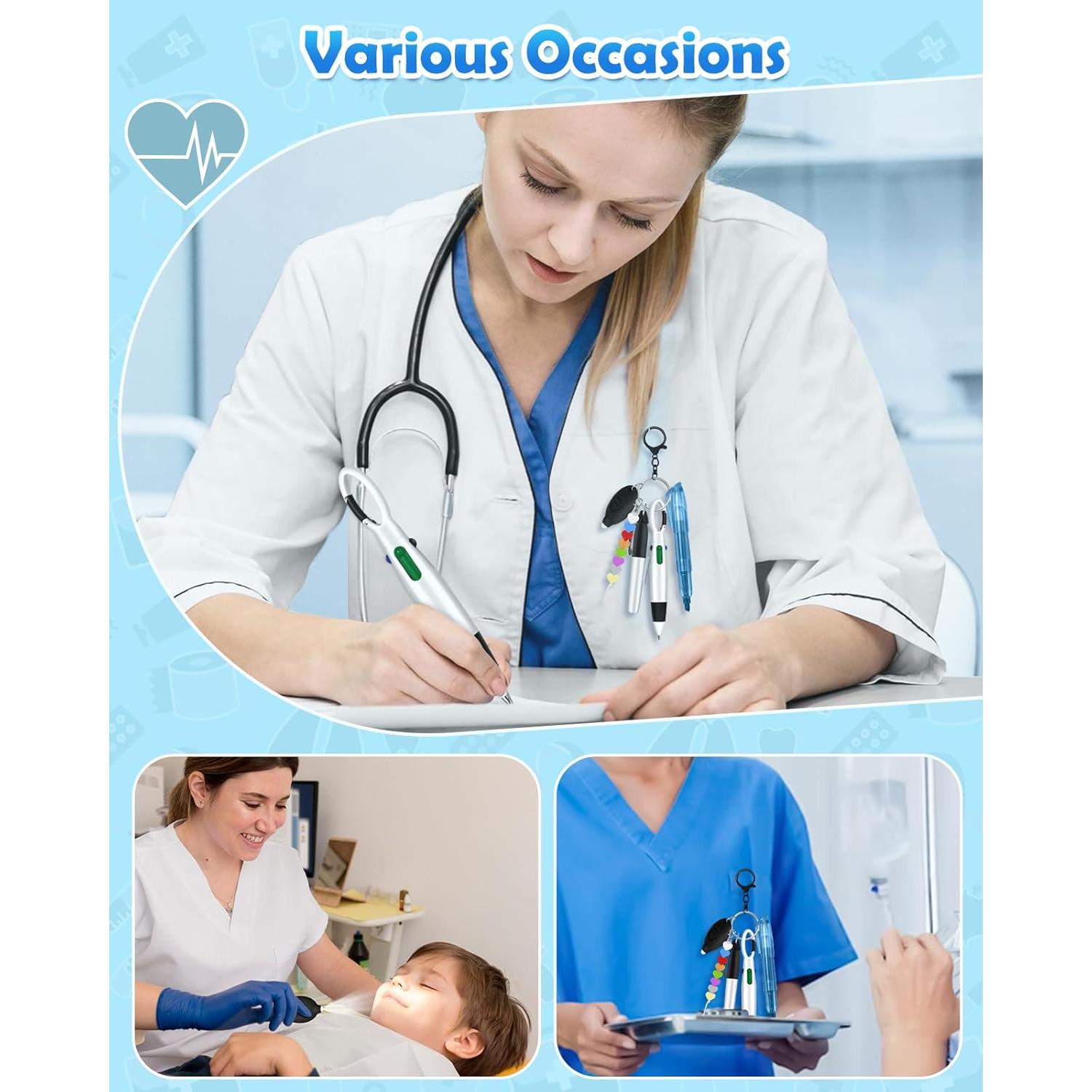 Conjunto de Bolígrafos para Enfermeras Plifal - 4 Piezas