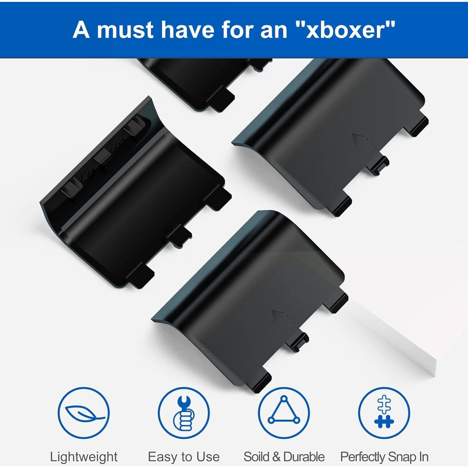 Cubierta de Batería Reemplazo L LENDOUBLE para Xbox Series X/S