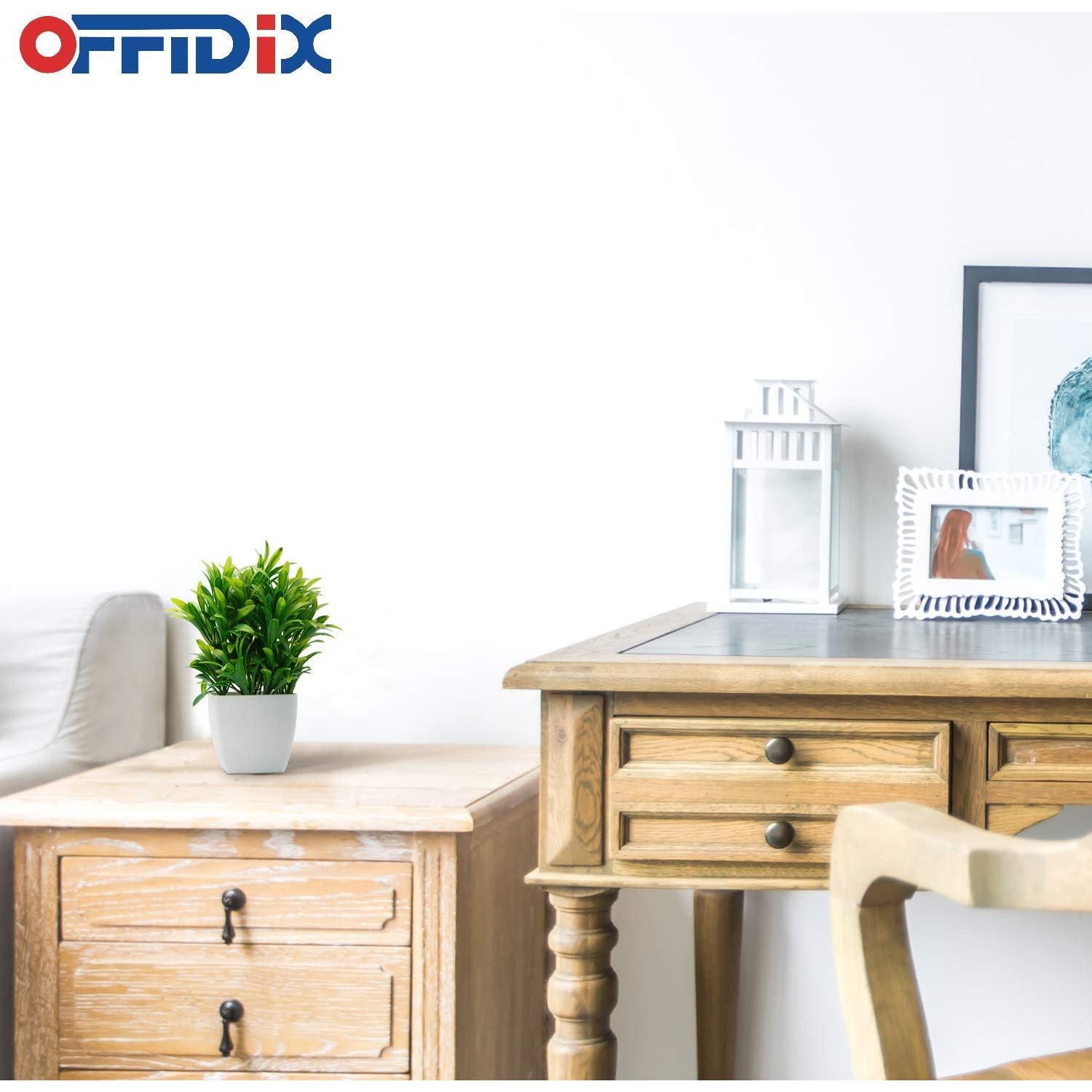 Planta Artificial Aloe en Maceta Plástica Blanca OFFIDIX 22.86 cm