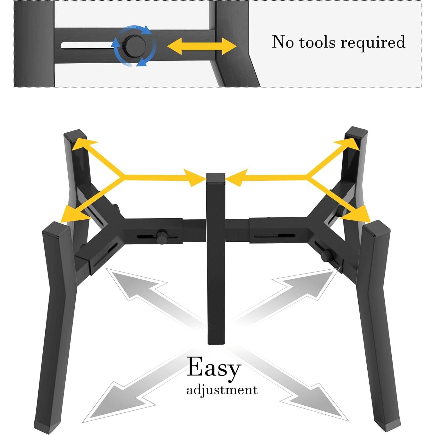 Soporte Elevado para Cuencos de Perro SHAINFUN 2-en-1 Ajustable