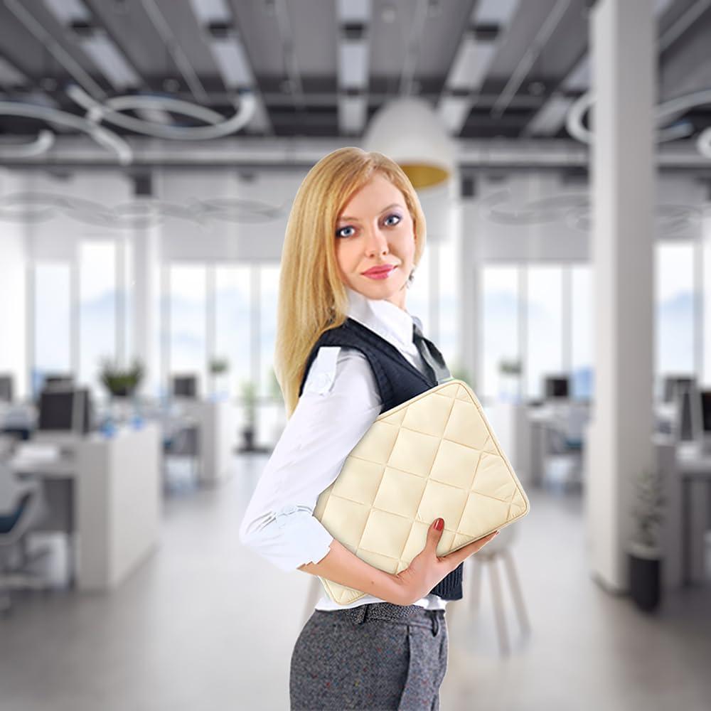 Funda acolchada para laptop LANDICI 14-15" Albaricoque