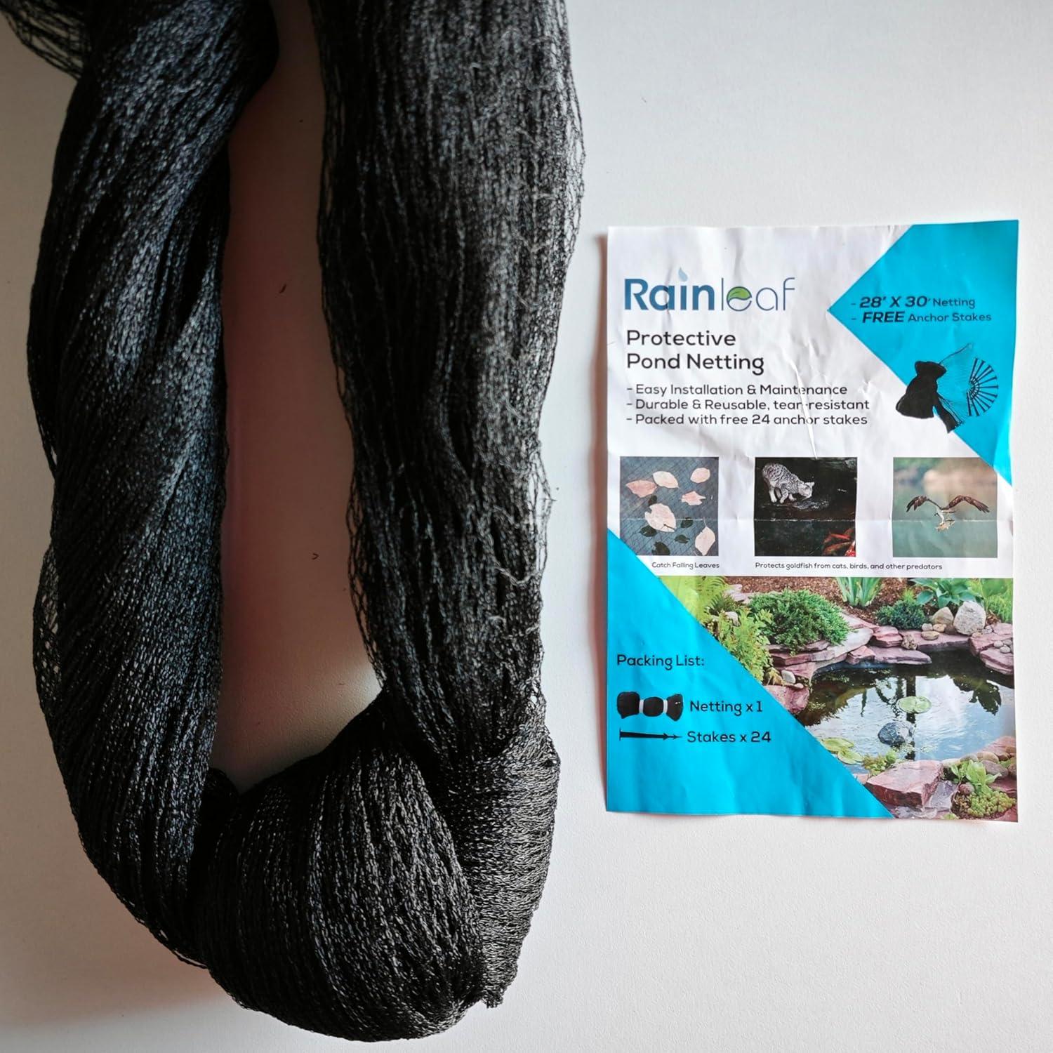 Red de Estanque Koi Rainleaf 2.13 m x 3.05 m Alta Resistencia