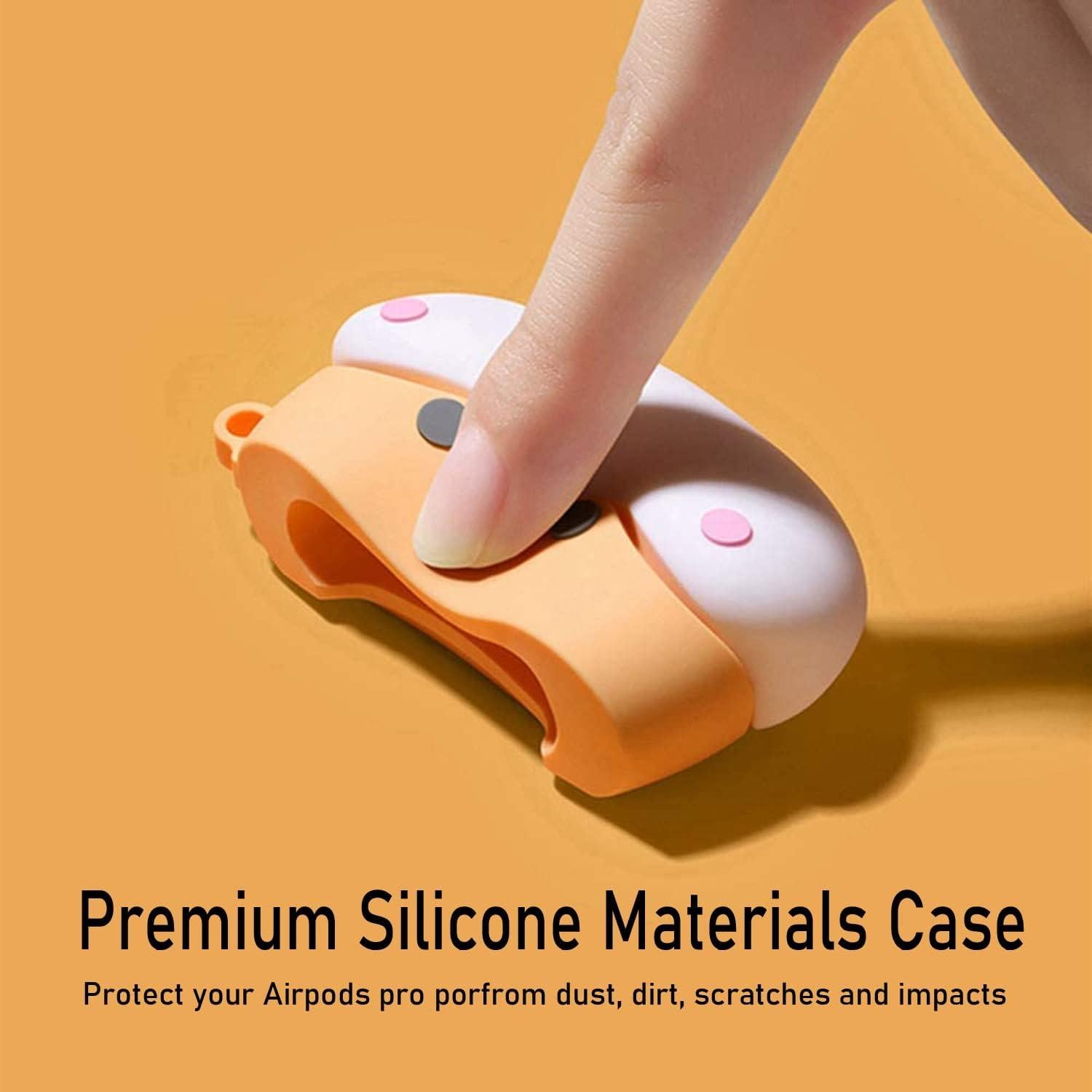 Funda de Silicona Kawaii Corgi para AirPods Pro 2022/2019