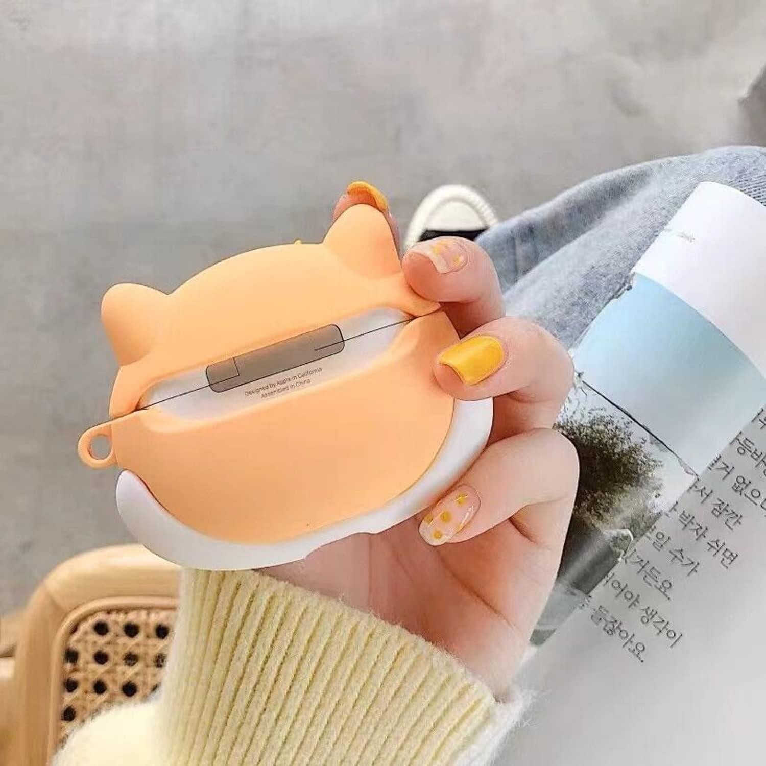 Funda de Silicona Kawaii Corgi para AirPods Pro 2022/2019