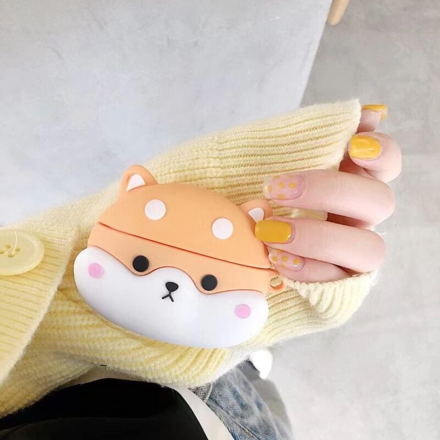 Funda de Silicona Kawaii Corgi para AirPods Pro 2022/2019