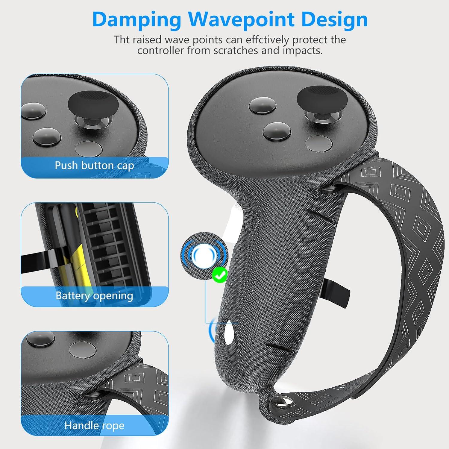 Juego de Accesorios VR Cover MLemonVR para Quest 3 - 7 Piezas