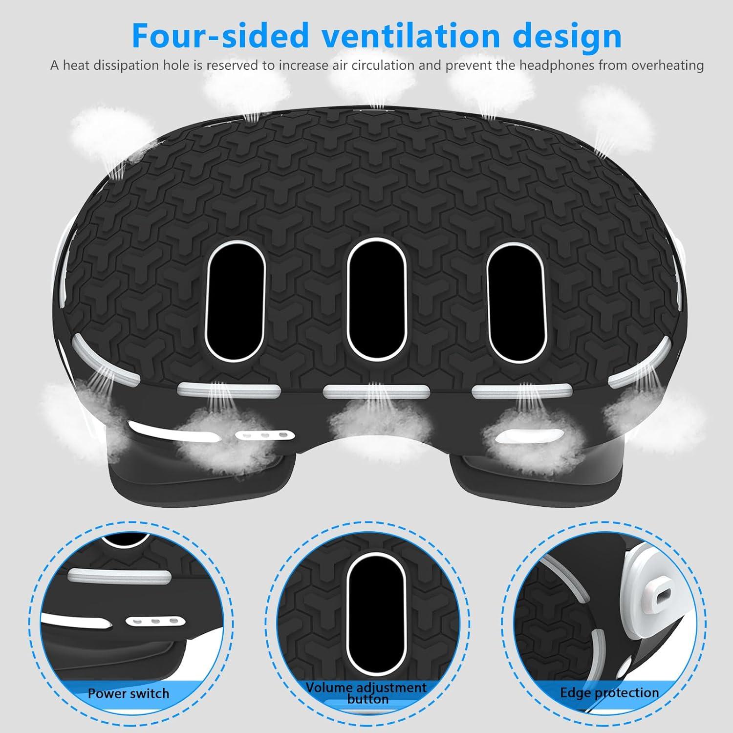 Juego de Accesorios VR Cover MLemonVR para Quest 3 - 7 Piezas