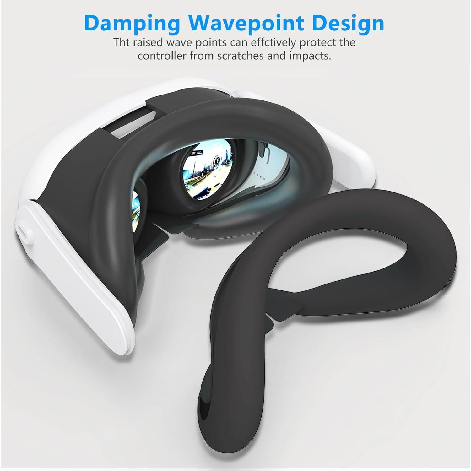 Juego de Accesorios VR Cover MLemonVR para Quest 3 - 7 Piezas