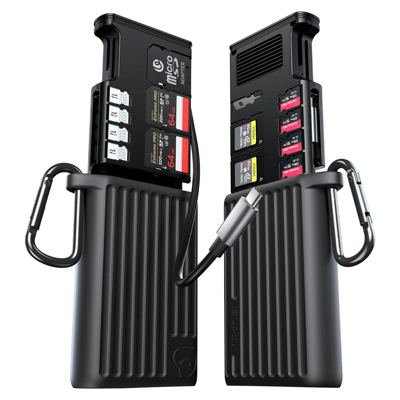 Lector de Tarjetas ULANZI MCR-01 USB 3.2 2 en 1 Impermeable