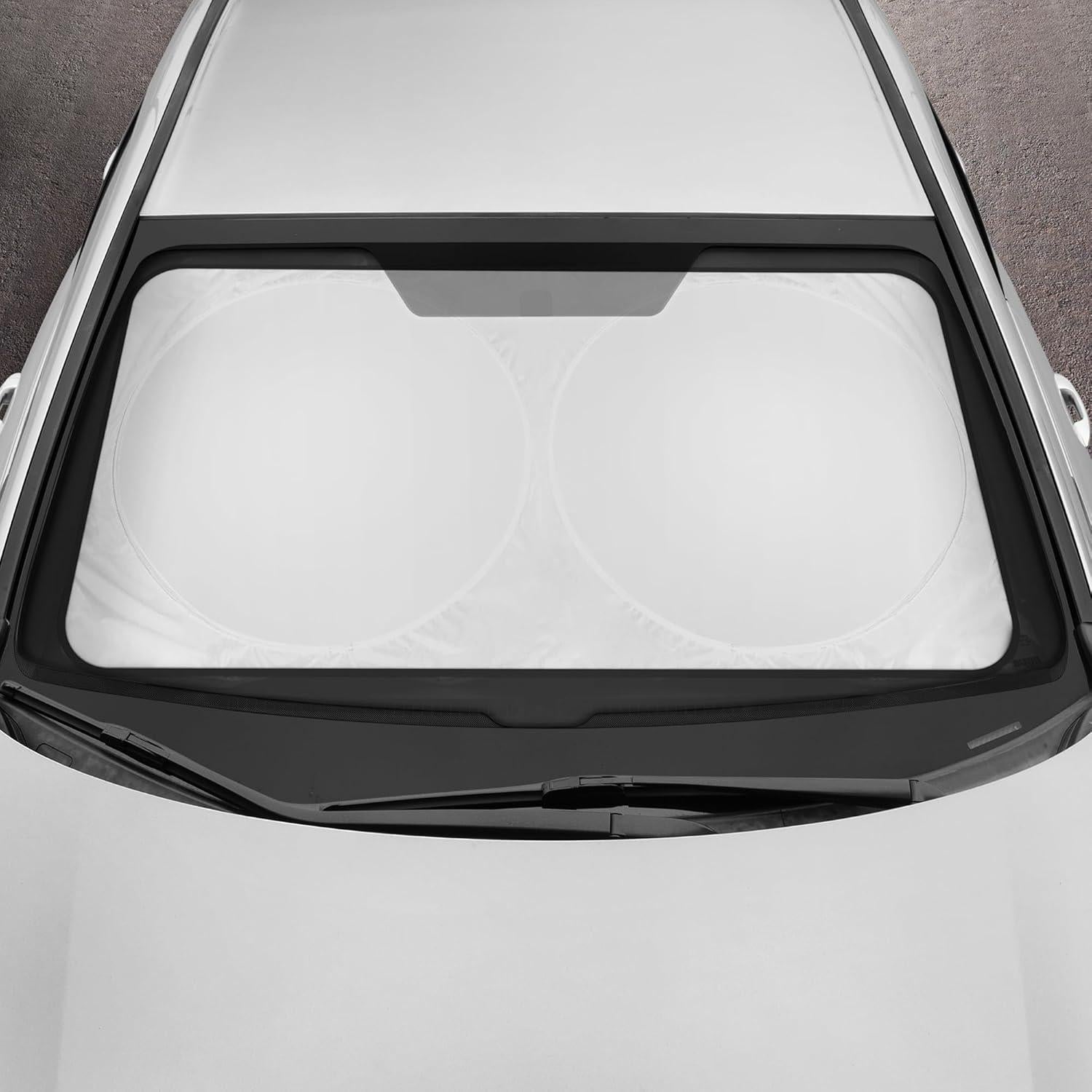 Sombrilla de Parabrisas Plegable Motor Trend - 153.9 x 74.9 cm