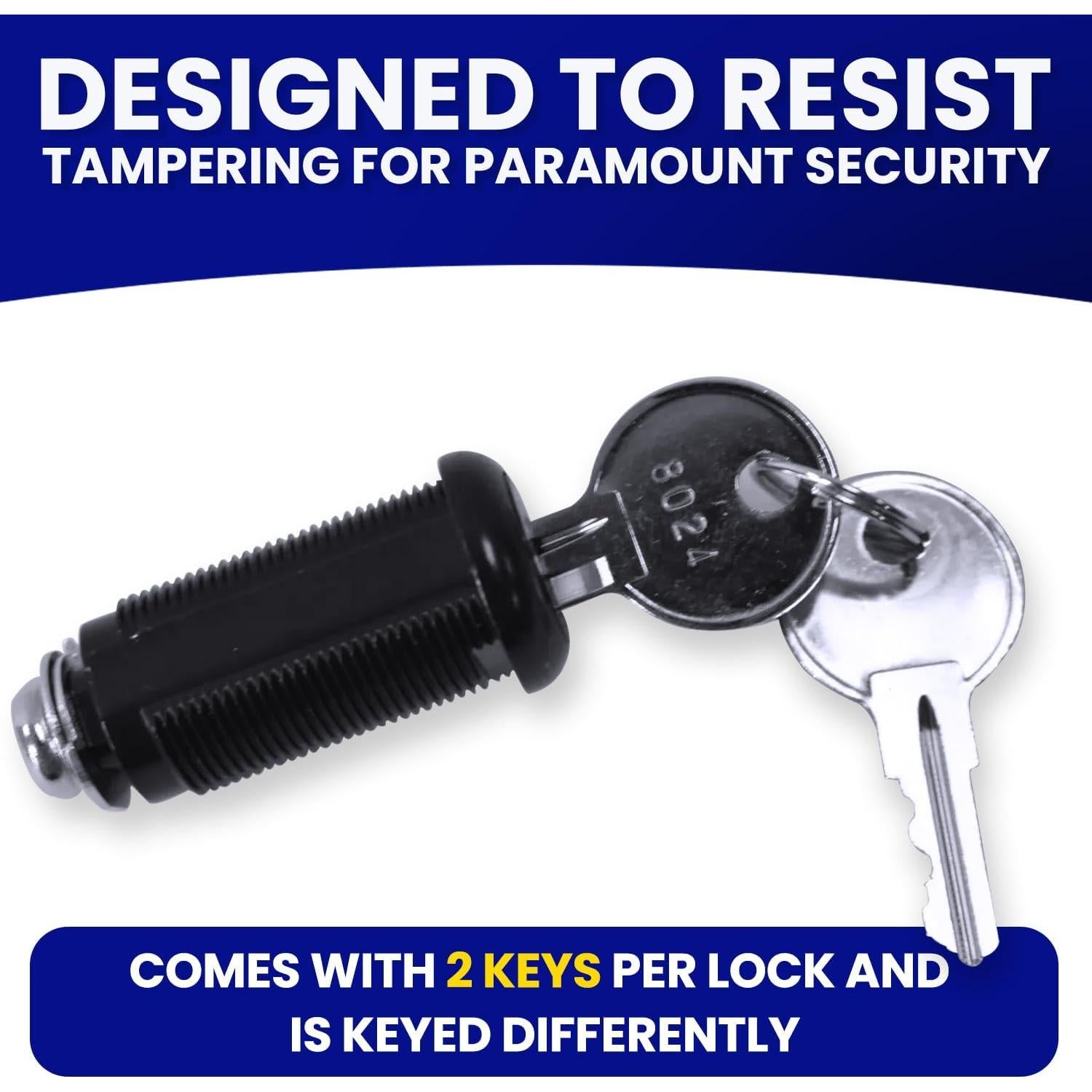 Cerradura de Tambor de Disco FJM Seguridad 9100A Negra