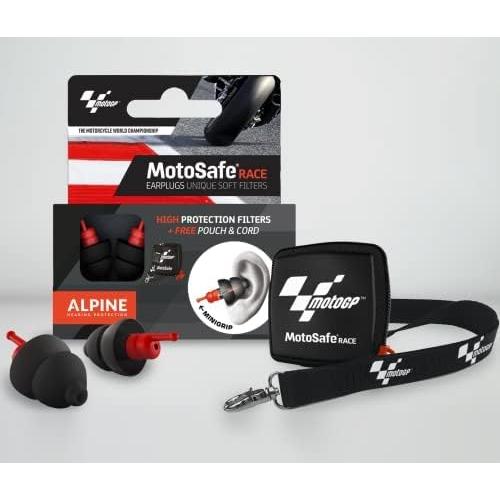 Tapones para Oídos MotoSafe Alpine MotoGP - Reducción 20dB