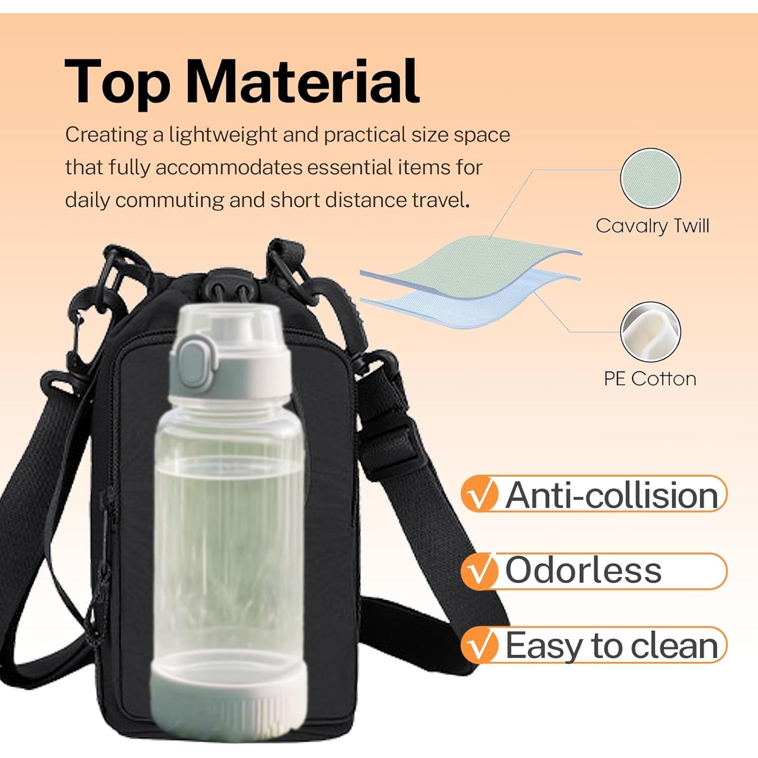 Soporte para Botellas de Agua RELITRK Shb-002 Negro 0.95-1.18L