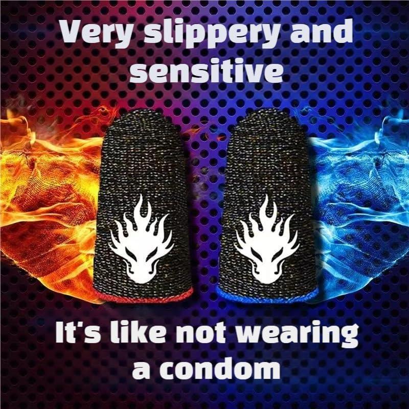 Mangas para Dedos de Juego ZhiCom - 8 Piezas, Antitranspirantes