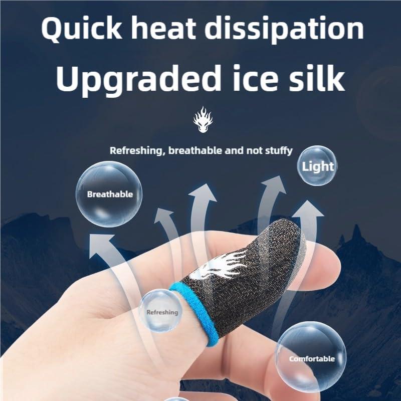 Mangas para Dedos de Juego ZhiCom - 8 Piezas, Antitranspirantes