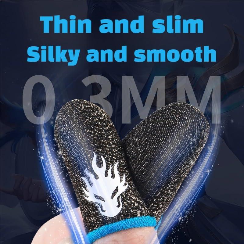 Mangas para Dedos de Juego ZhiCom - 8 Piezas, Antitranspirantes