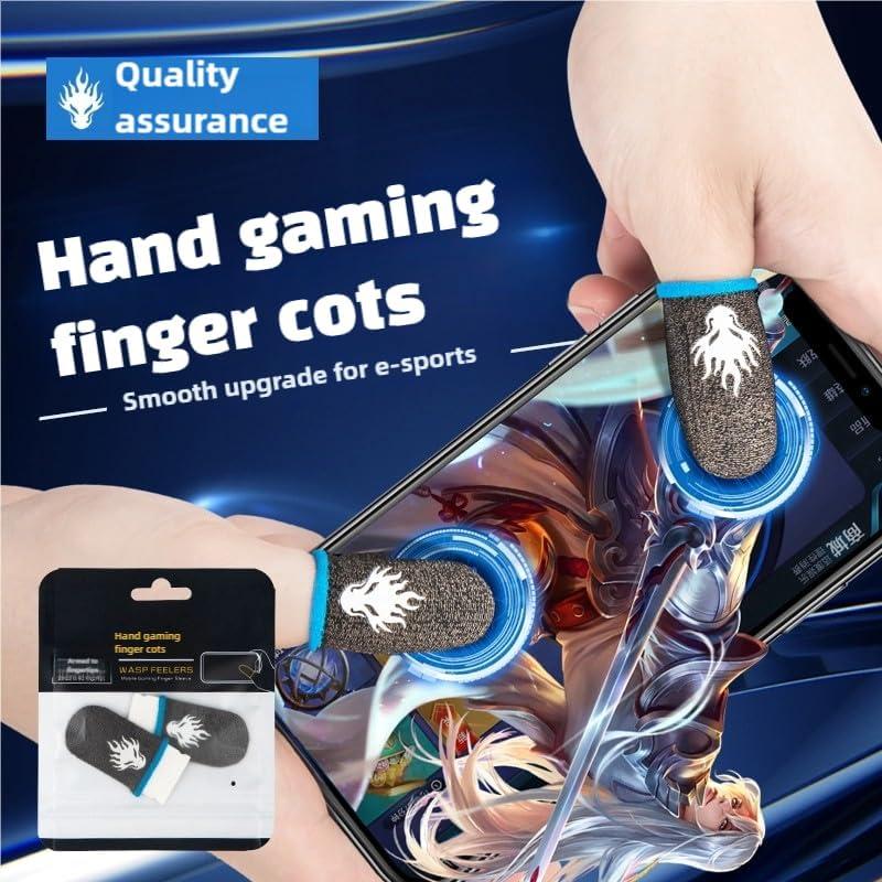 Mangas para Dedos de Juego ZhiCom - 8 Piezas, Antitranspirantes