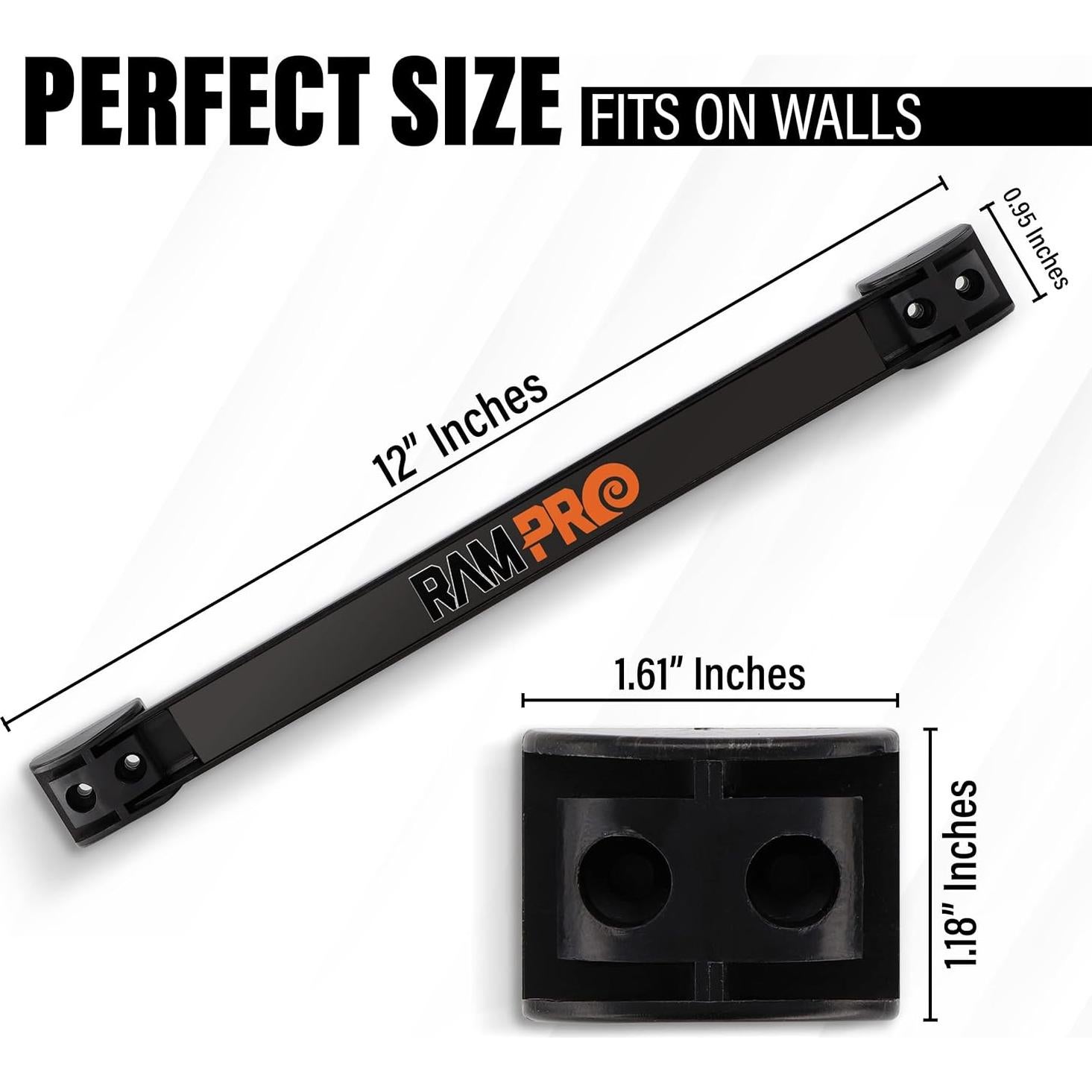 Soporte Magnético para Herramientas RamPro 30 cm - 2 Piezas
