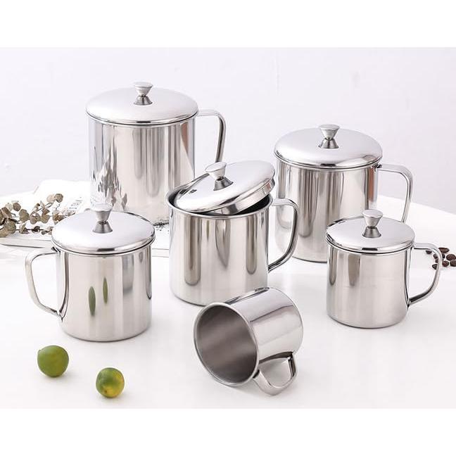 Contenedor de Grasa XINGKAIXI 1L con Colador de Malla Fina