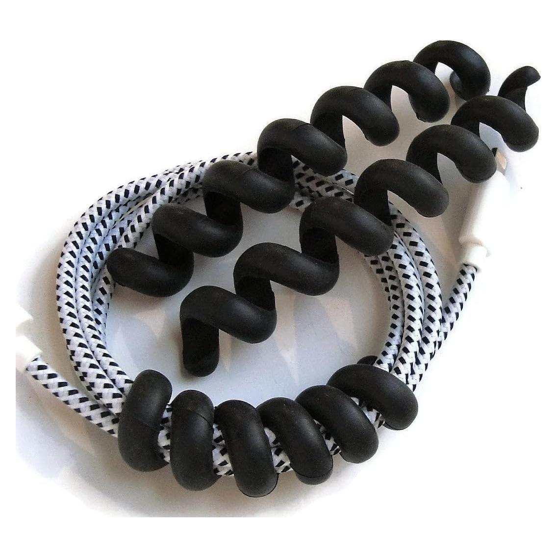 Organizador de Cables Cordpiggy Pequeño - Set de 3, Negro