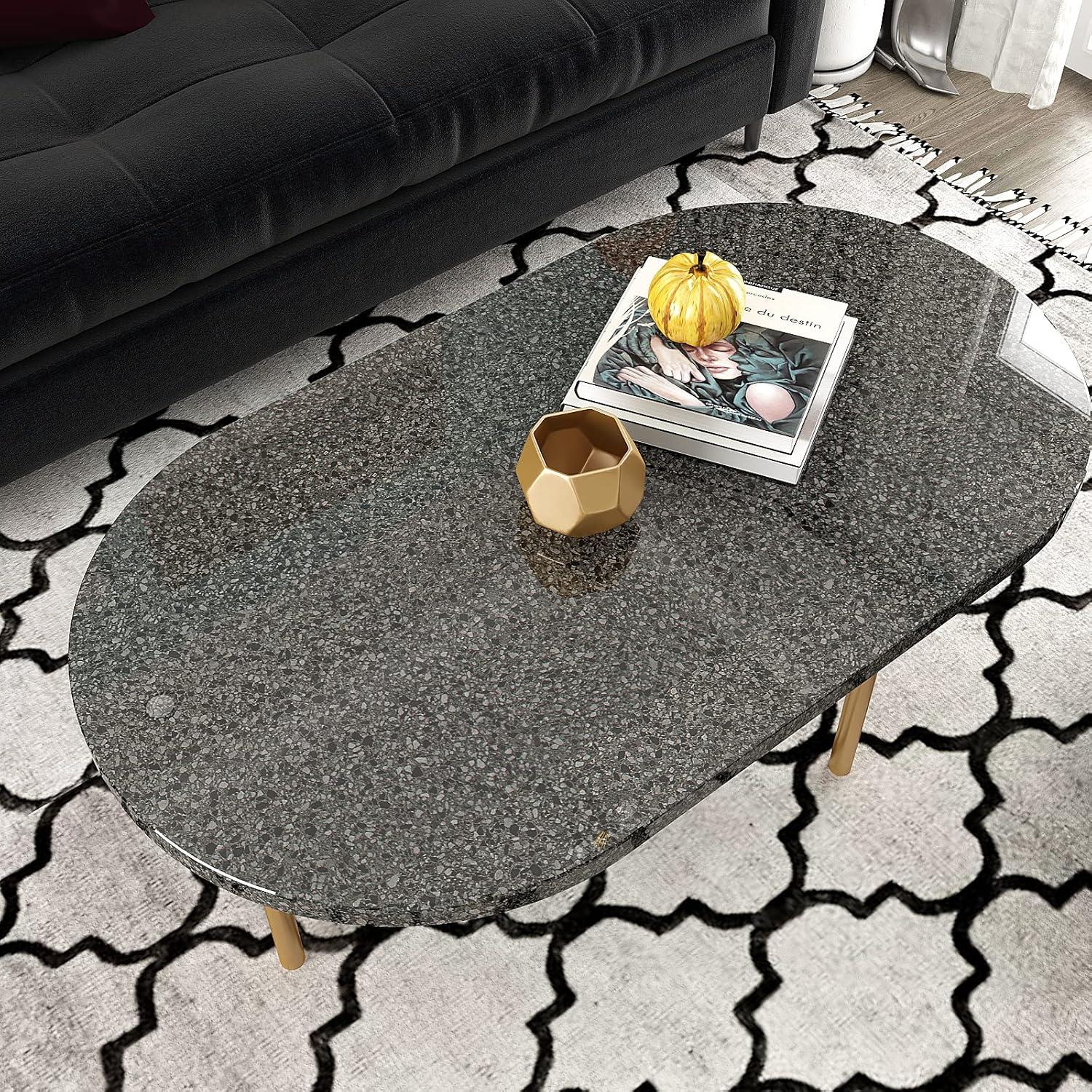 Papel Contacto Autoadhesivo VEELIKE Granito Oscuro 39.88x299.72 cm