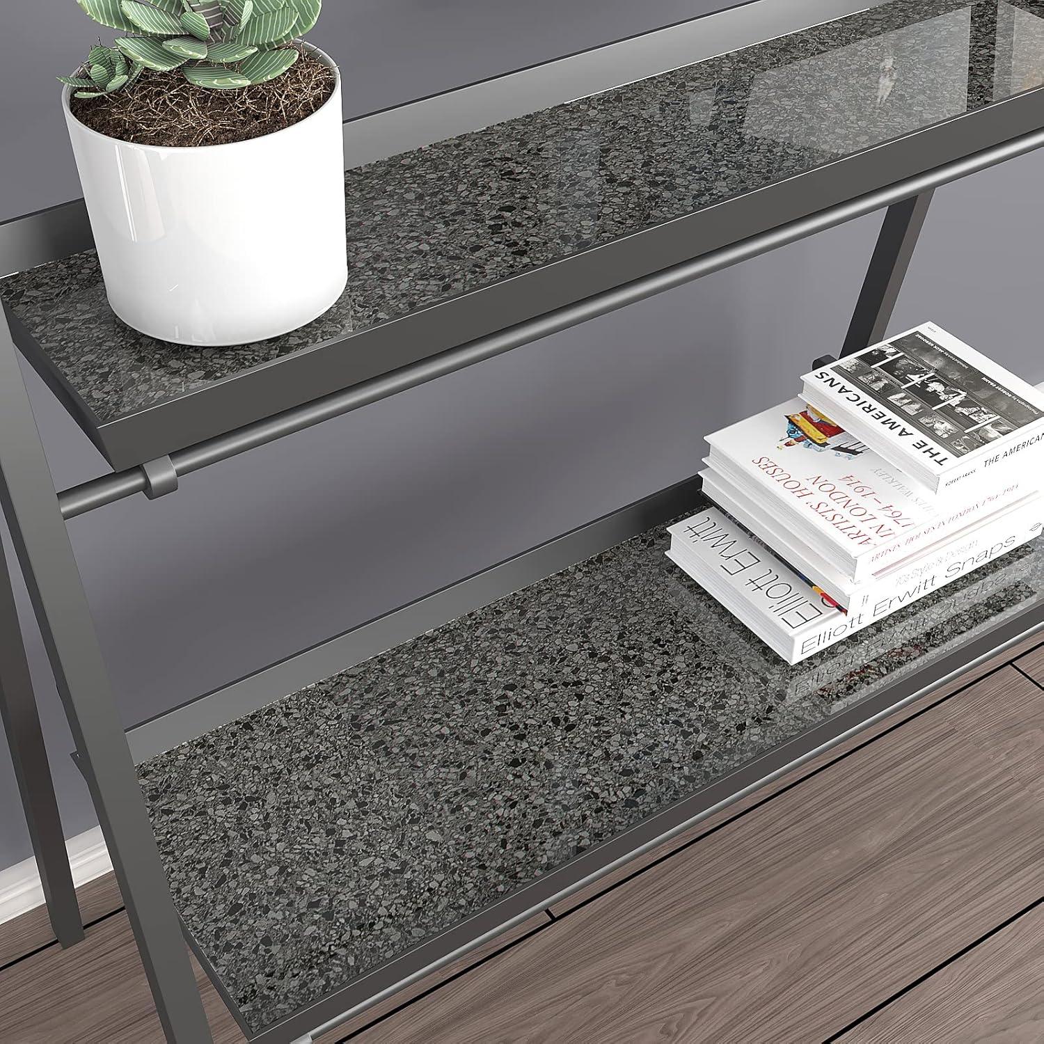 Papel Contacto Autoadhesivo VEELIKE Granito Oscuro 39.88x299.72 cm