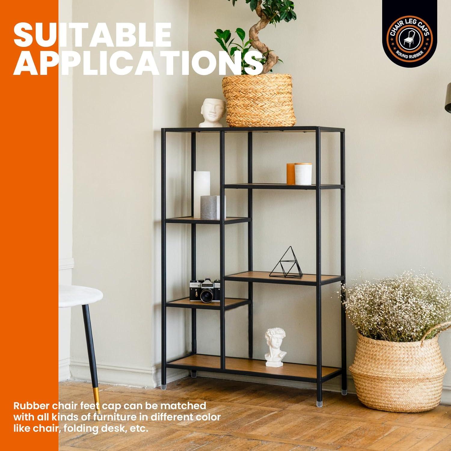 Tapones de Pierna de Silla de Goma HNYYZL 8PCS Antideslizantes