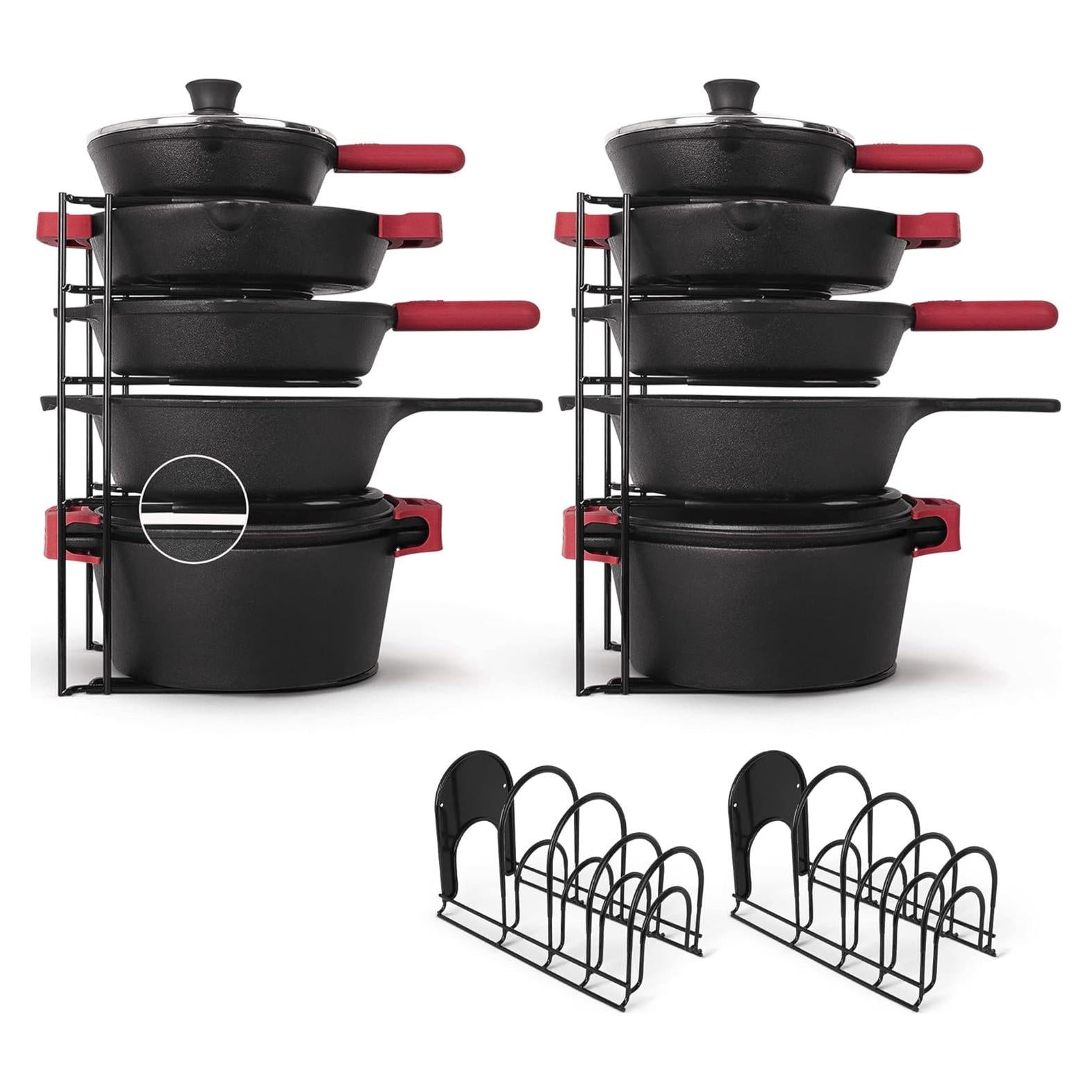 Organizador de Sartenes Cuisinel - Paquete de 2 Silicona 39 cm