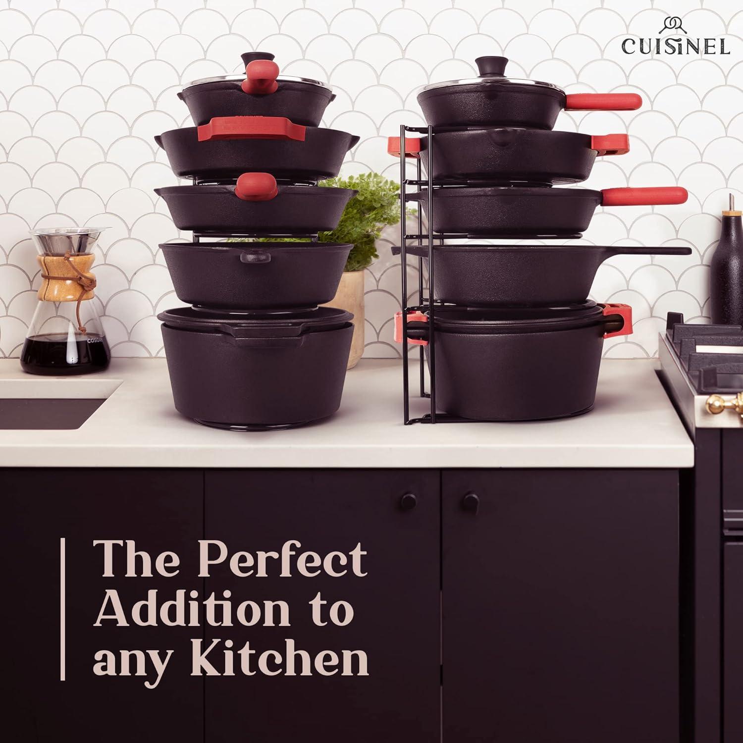 Organizador de Sartenes Cuisinel - Paquete de 2 Silicona 39 cm