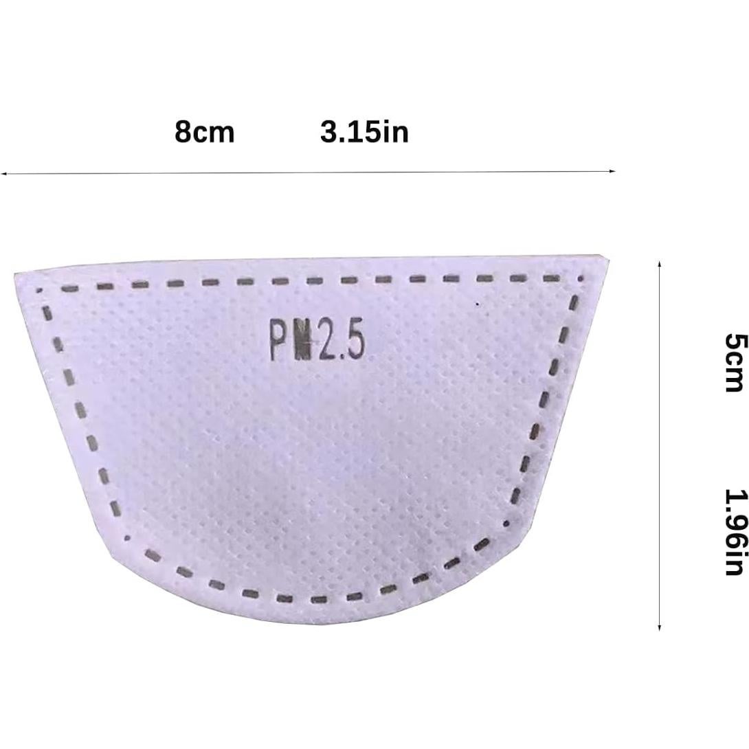 Escudo Facial Antivaho Banxian con 20 Filtros PM para Adultos