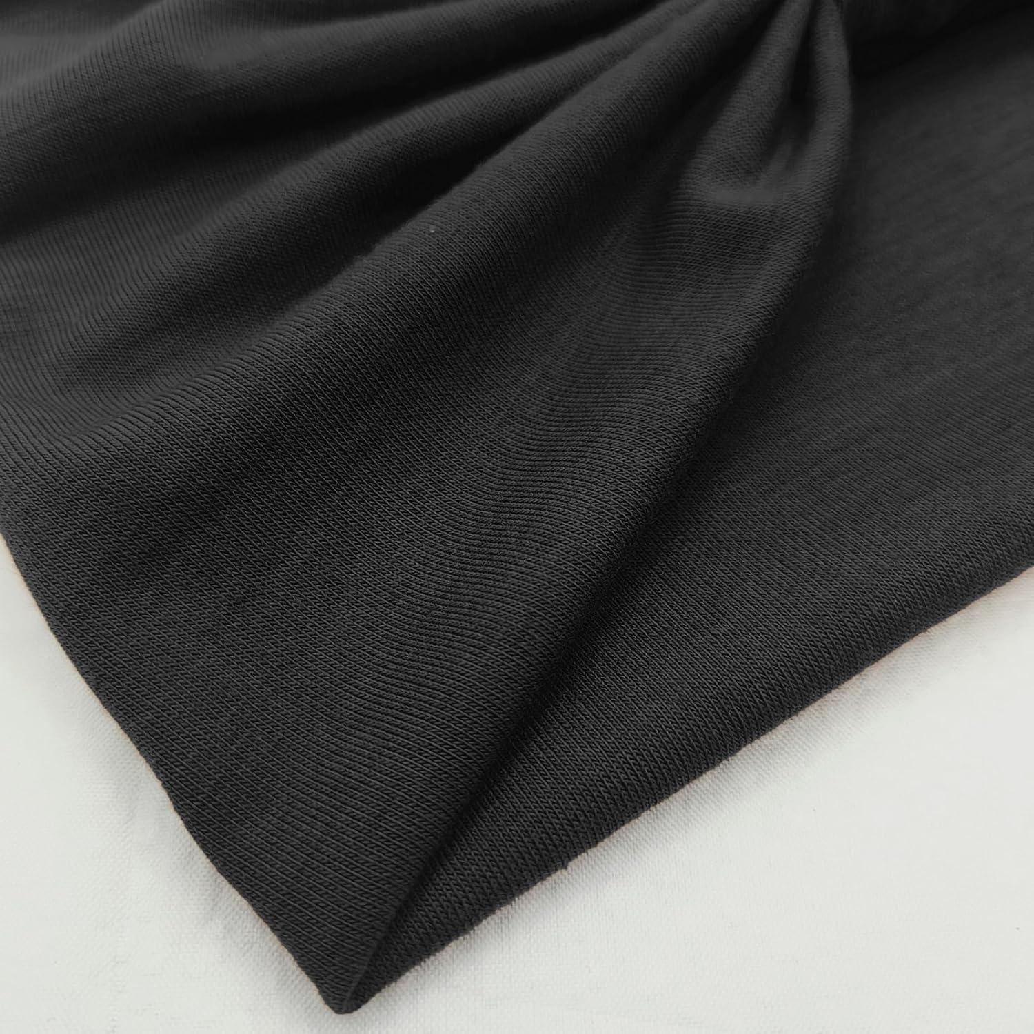 Diademas Anchas YONUF para Mujeres - Paquete de 4 Negras