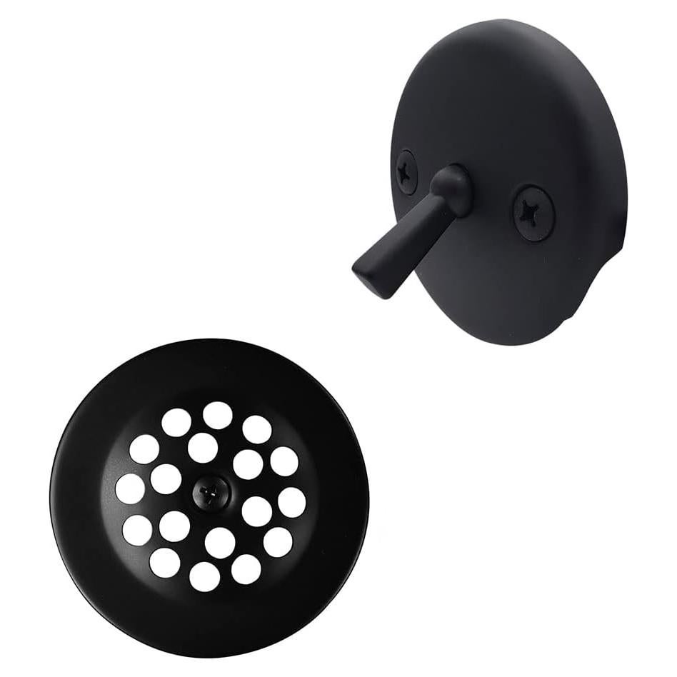 Kit de Drenaje de Bañera Westbrass R92-62 Negro Mate