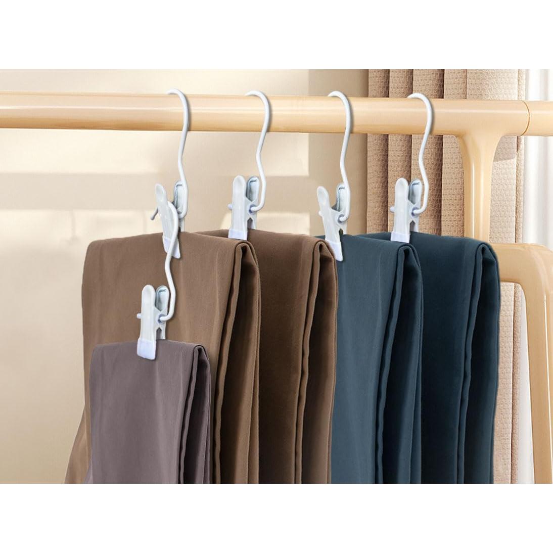 Ganchos de Clips de Acero Inoxidable Dorados - 10 Unidades