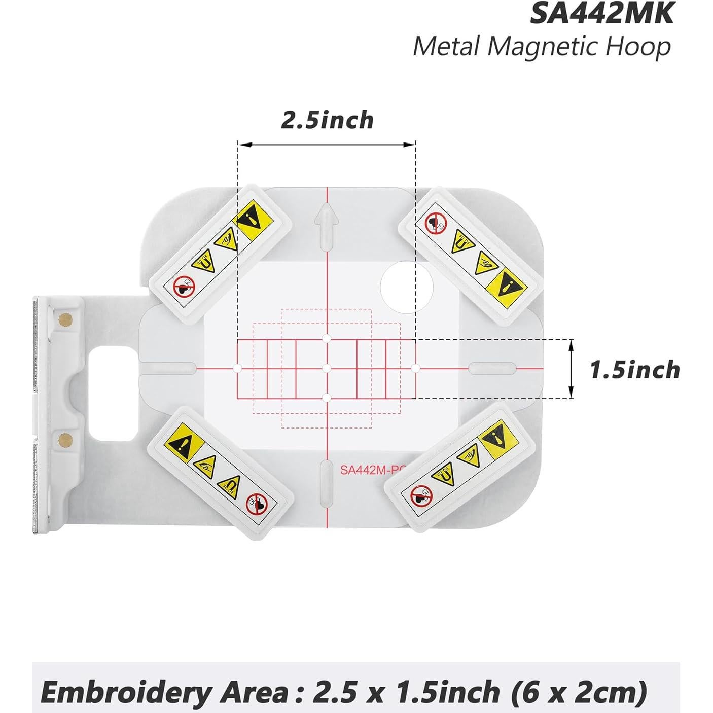 Aro de Bordado Magnético Sew Tech SA442MK 20x60 mm