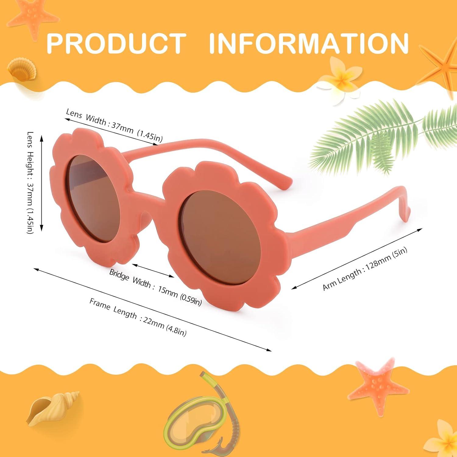 Gafas de Sol Redondas para Niños UV400 - 3 Colores