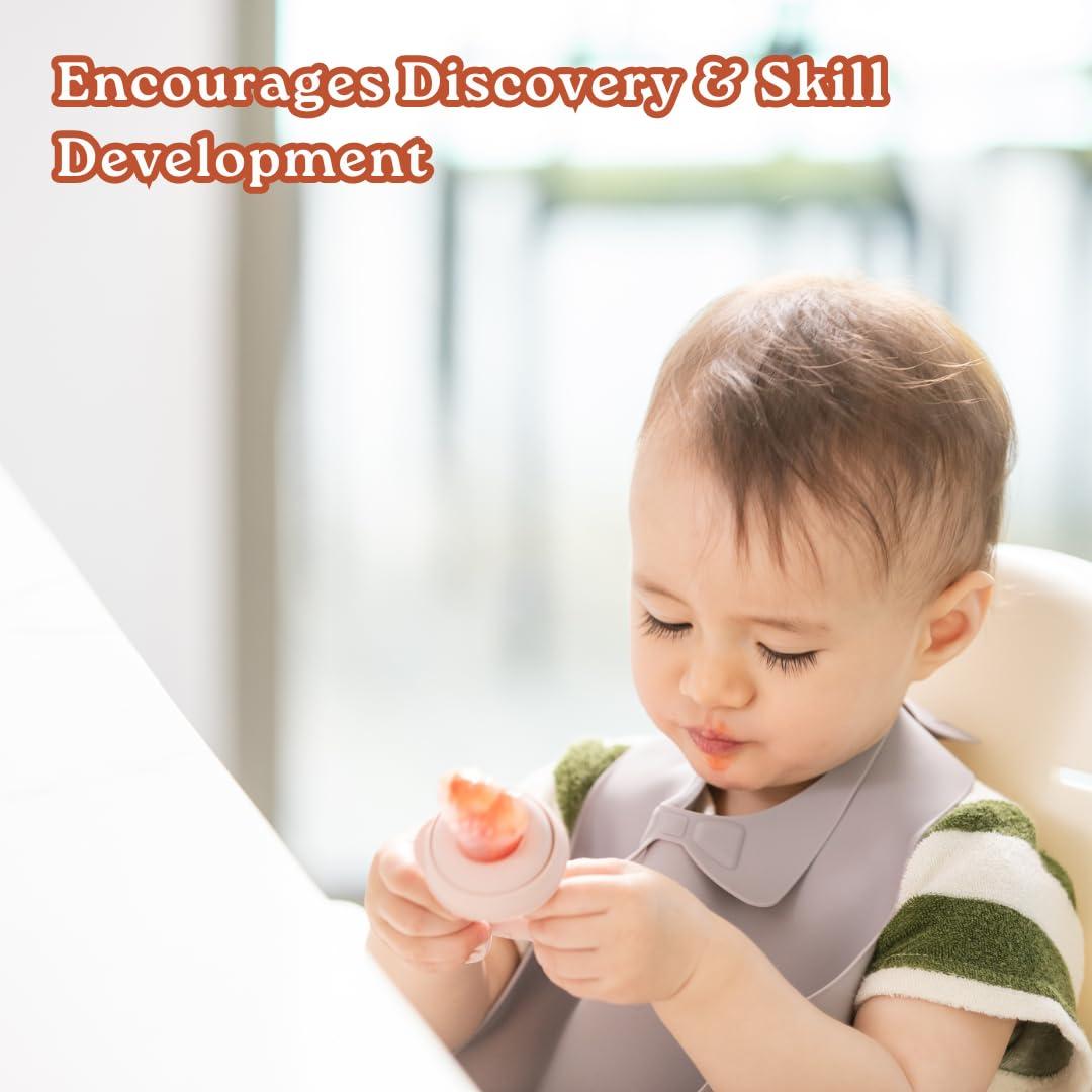 Combo Mini Haakaa Freeze-N-Feed con Alimentador y Bandeja Silicona