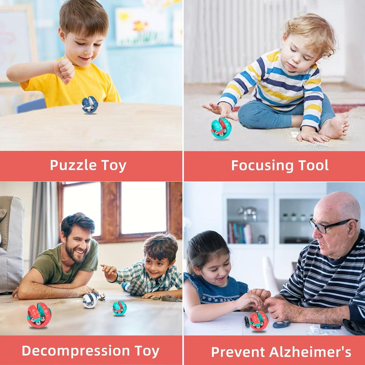 Juguete de Pelota Orbit DIMI - Rompecabezas Creativo 4 Piezas