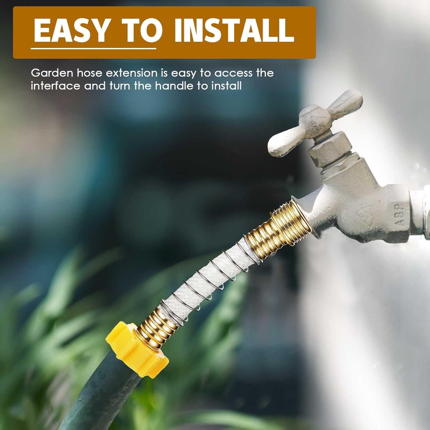 Protector de Manguera Flexible Outus - 2 Piezas, Amarillo