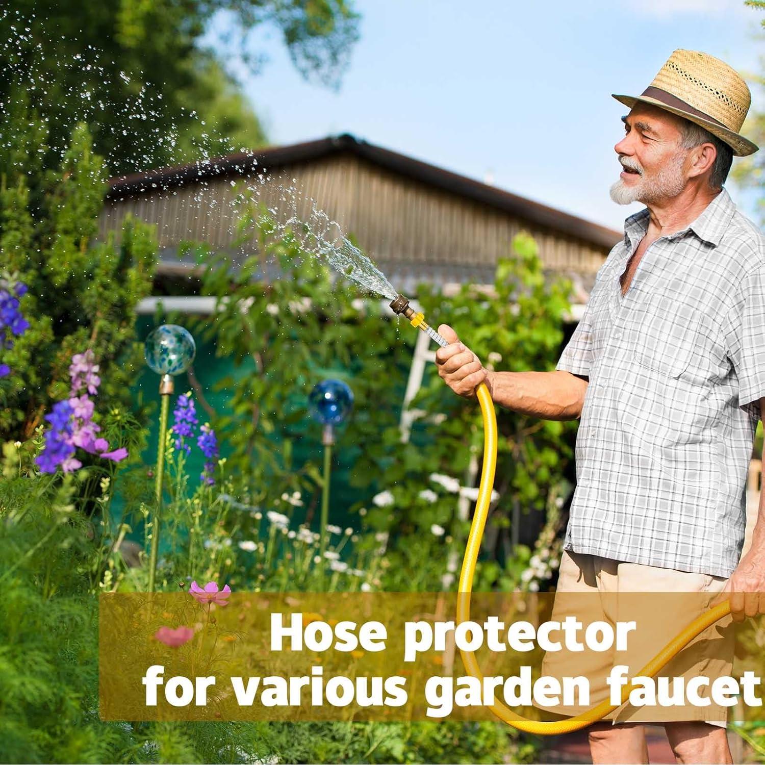 Protector de Manguera Flexible Outus - 2 Piezas, Amarillo