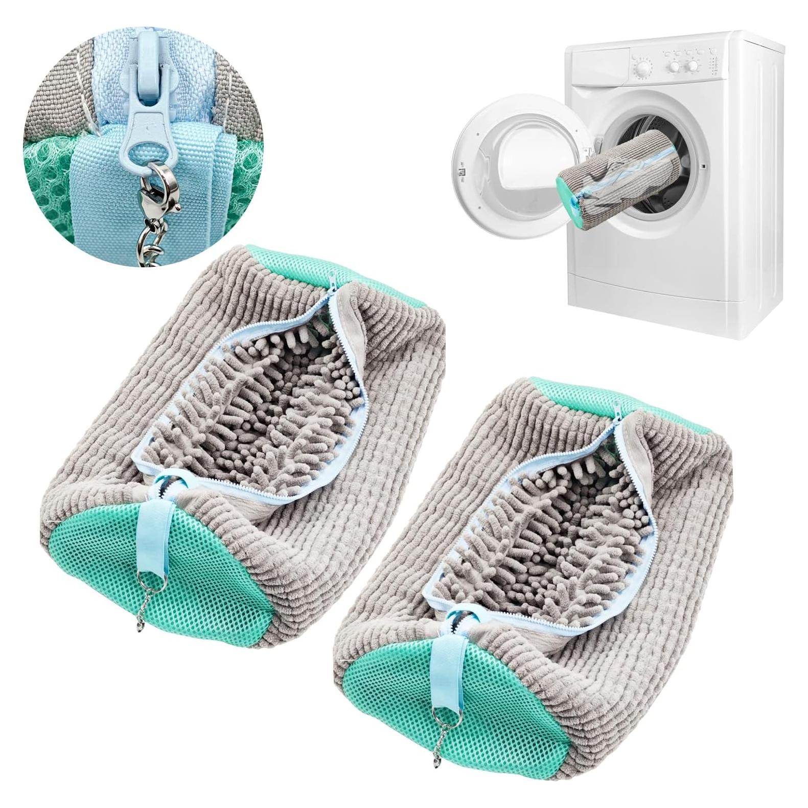 Bolsa de Lavado de Zapatos artgeeker 39x19 cm 2 Pcs Gris