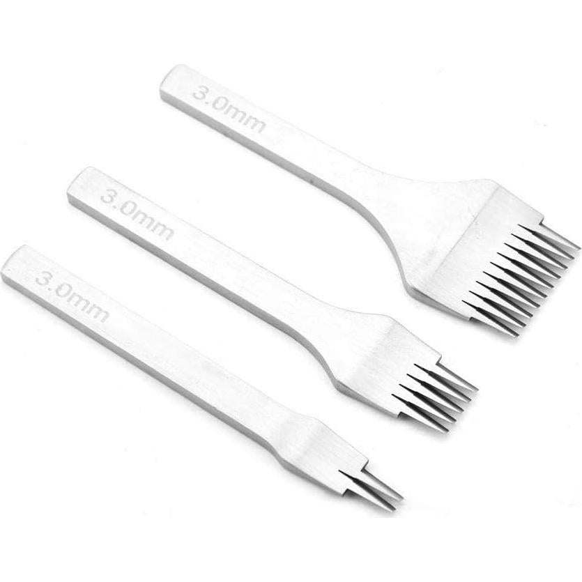 Juego de Herramientas de Punzón de Cuero Walfront 3.0mm