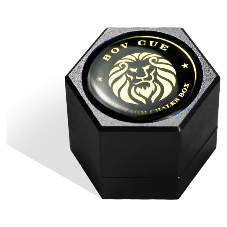 Soporte de Tiza Magnético YEUEK Hexagonal para Billar