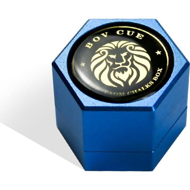 Soporte de Tiza Magnético YEUEK Hexagonal para Billar