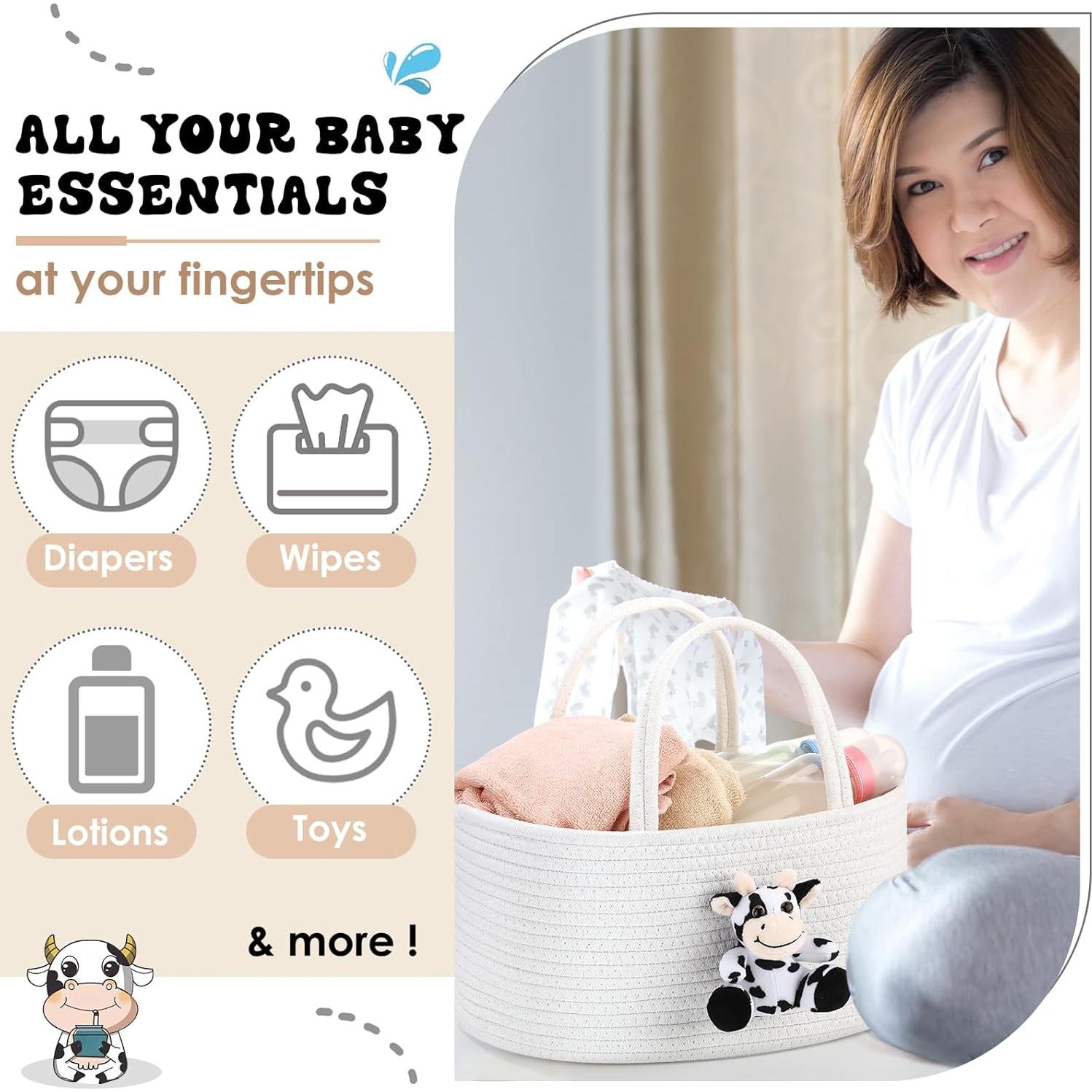 Organizador de Pañales de Vaca FoldTier 36x23x17 cm