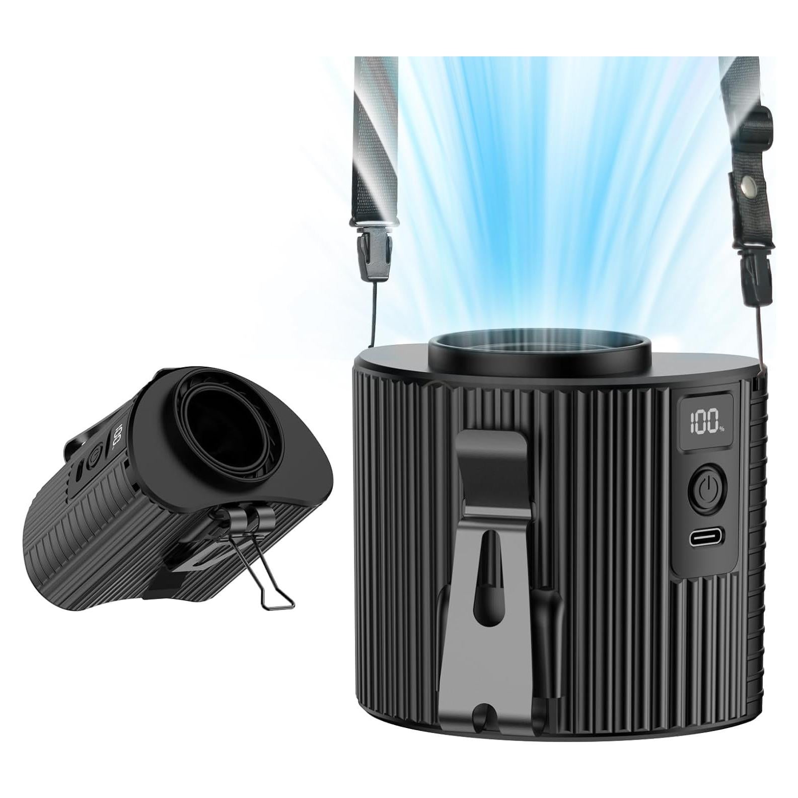 Ventilador Portátil Socool K20 Recargable 4000mAh 5 Velocidades