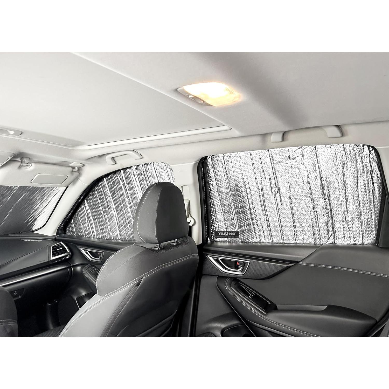 Parasoles Laterales Ajustados YelloPro para Subaru Forester 2019-2024