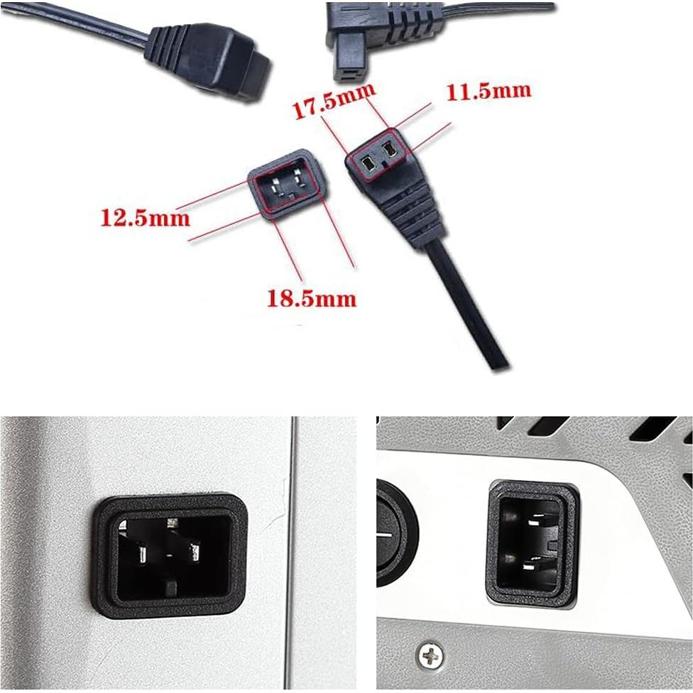 Cable de alimentación 12V DC HangTon 1.5m para refrigerador