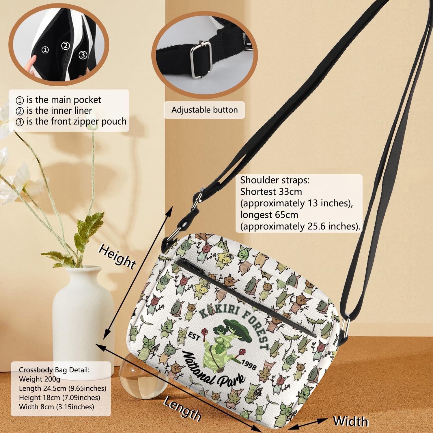 Bolsa Cruzada Mensajero Korok - Regalo Gamer para Papá