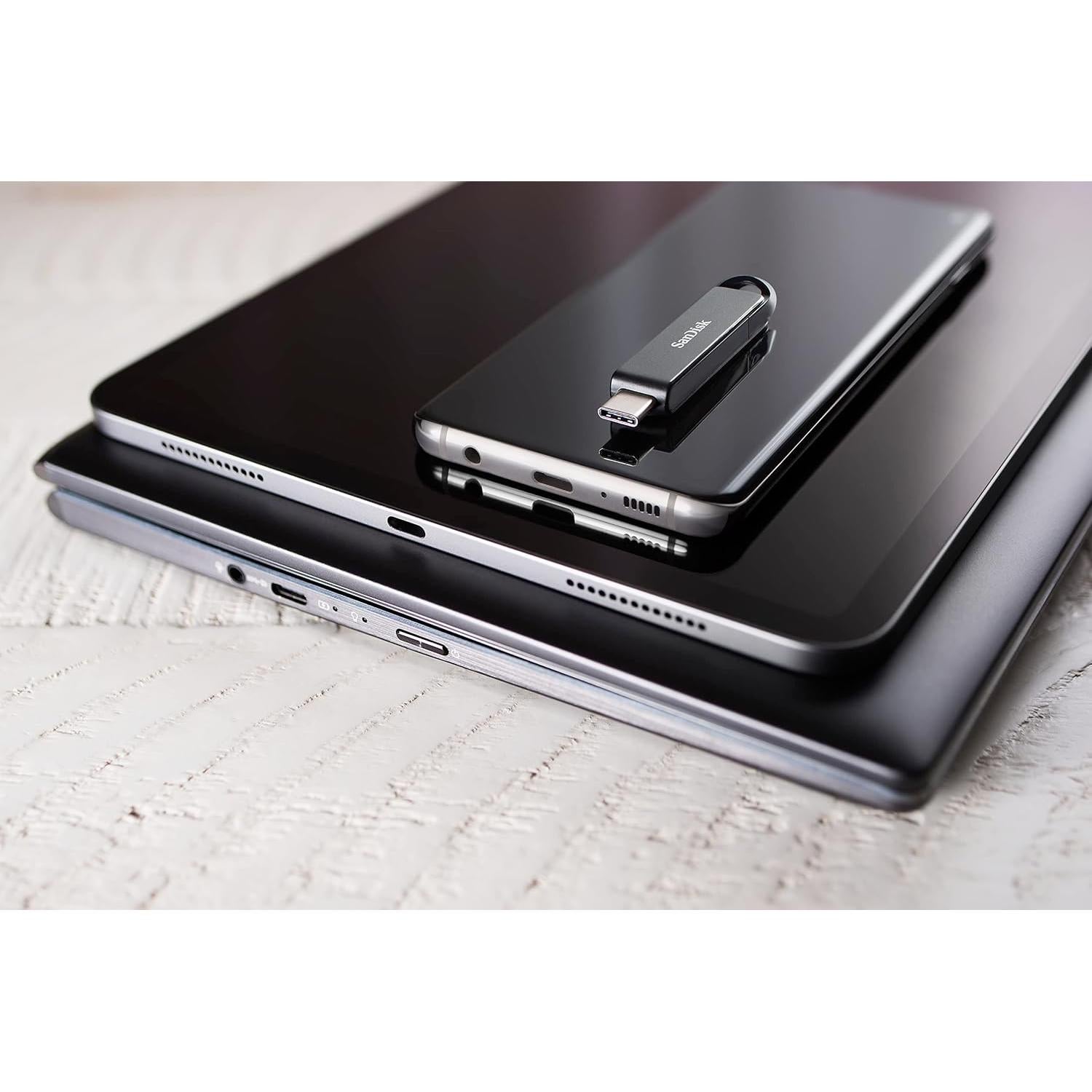 Unidad Flash SanDisk Ultra USB Tipo-C 32GB - SDCZ460, Negro